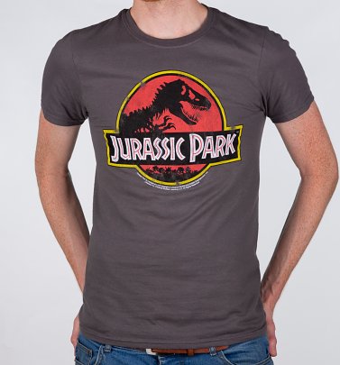 Jurassic Park Logo Herren T-Shirt