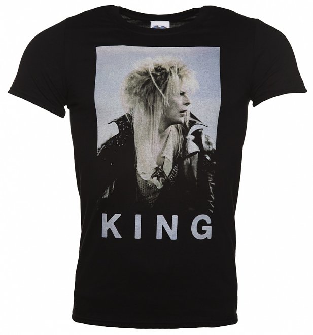 Men's Labyrinth Jareth The Goblin King Bowie T-Shirt Men's Labyrinth Jareth The Goblin King Bowie T-Shirt