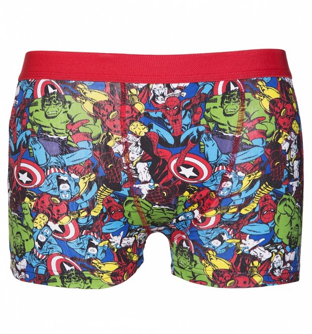 Men's Marvel Comics 2 Pack Boxer Shorts Men's Marvel Comics 2 Pack Boxer Shorts