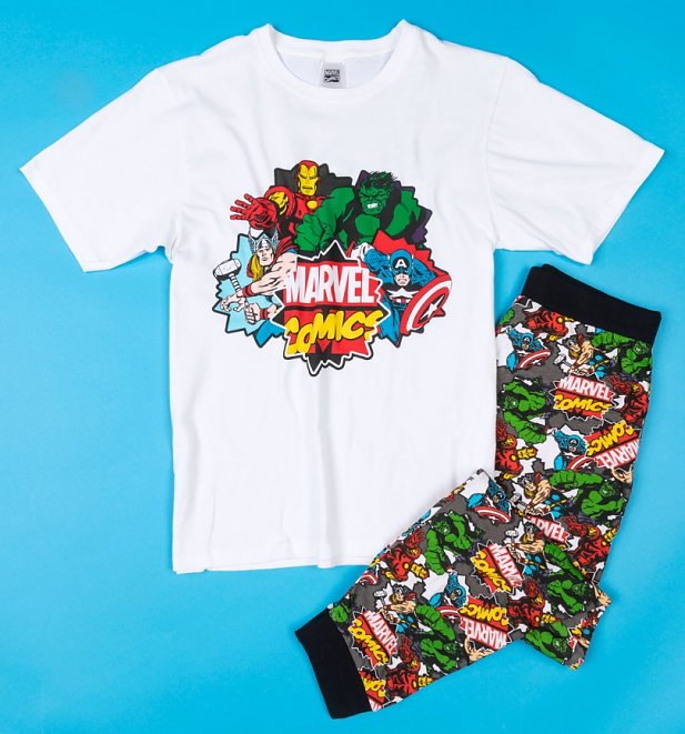 Men's Marvel Comics Pyjamas