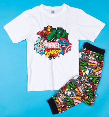 Men's Marvel Comics Pyjamas Men's Marvel Comics Pyjamas