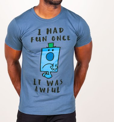 Men's Mr Grumpy I Had Fun Once T-Shirt Men's Mr Grumpy I Had Fun Once T-Shirt