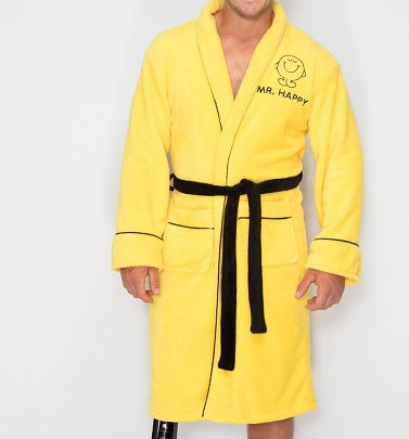 Men's Mr Happy Dressing Gown Men's Mr Happy Dressing Gown