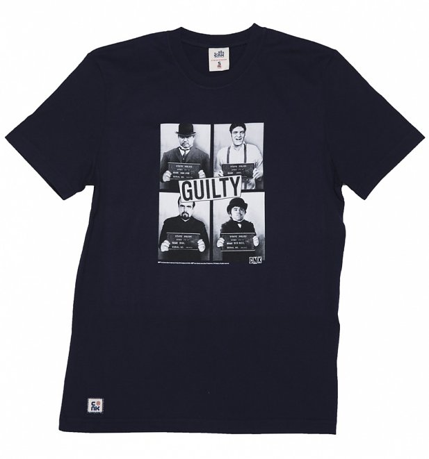 Men's Navy Guilty James Bond T-Shirt from Chunk Men's Navy Guilty James Bond T-Shirt from Chunk