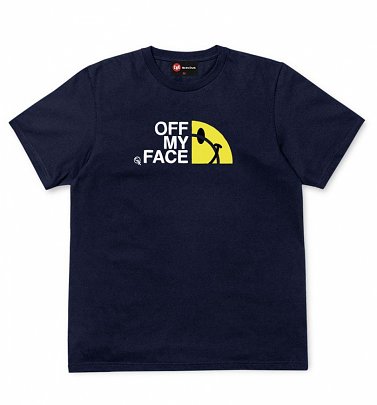 Men's Navy Off My Face T-Shirt from Chunk Men's Navy Off My Face T-Shirt from Chunk