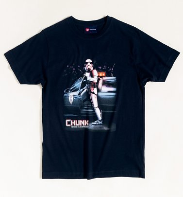 Men's Navy Robo Chunk Stormtrooper T-Shirt from Chunk Men's Navy Robo Chunk Stormtrooper T-Shirt from Chunk
