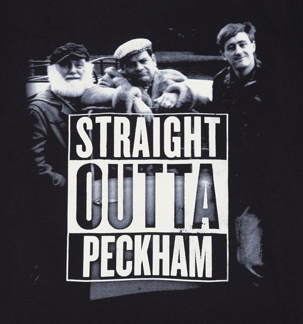 Men's Only Fools and Horses Straight Outta Peckham T-Shirt Men's Only Fools and Horses Straight Outta Peckham T-Shirt