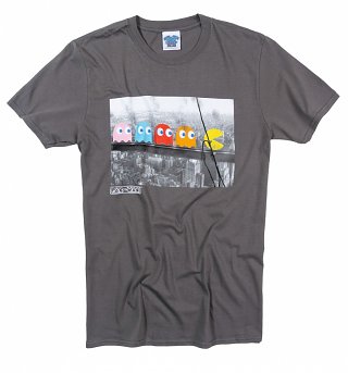 Men's Pac-Man Skyscraper T-Shirt Men's Pac-Man Skyscraper T-Shirt