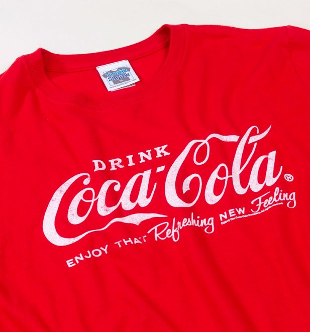 Men's Drink Coca-Cola Logo T-Shirt