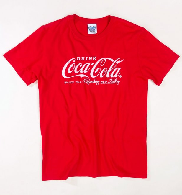 Men's Drink Coca-Cola Logo T-Shirt