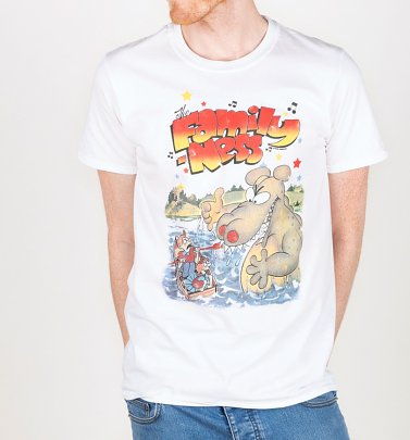 Men's Retro Family Ness White T-Shirt Men's Retro Family Ness White T-Shirt