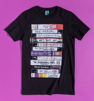 Men's Retro Video Tapes T-Shirt Men's Retro Video Tapes T-Shirt
