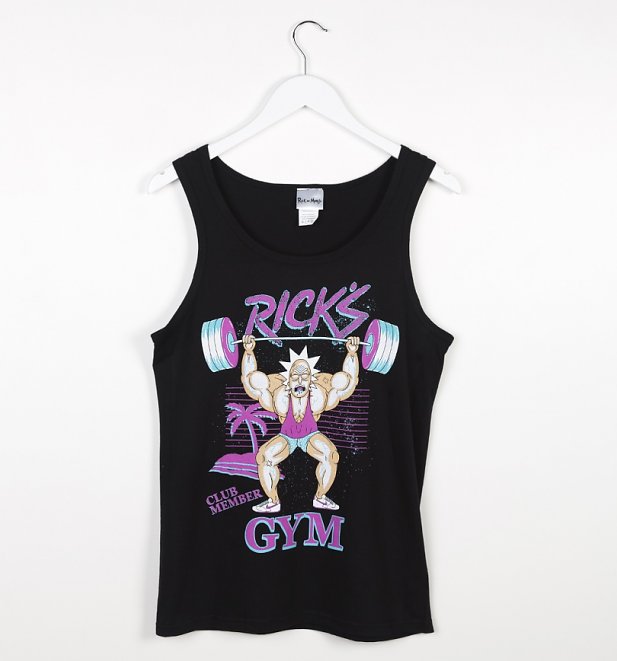 Men's Rick And Morty Rick's Gym Vest Men's Rick And Morty Rick's Gym Vest
