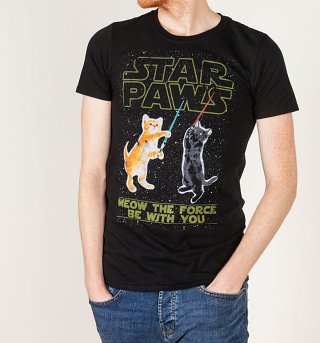 Star Paws Parodie Herren T-Shirt Star Paws Parodie Herren T-Shirt