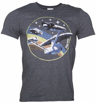 Men's Star Trek Starship Enterprise T-Shirt Men's Star Trek Starship Enterprise T-Shirt