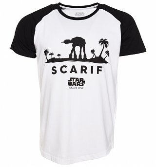 Men's Star Wars Rogue One Scarif Baseball T-Shirt Men's Star Wars Rogue One Scarif Baseball T-Shirt