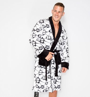 Men's Star Wars Stormtrooper All Over Print Dressing Gown Men's Star Wars Stormtrooper All Over Print Dressing Gown