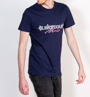 Men's Stranger Things Inspired Starcourt Mall Embroidered T-Shirt Men's Stranger Things Inspired Starcourt Mall Embroidered T-Shirt