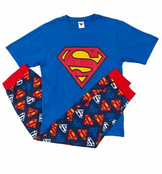 Men's Superman Pyjamas Men's Superman Pyjamas