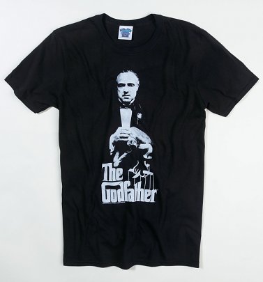 Men's The Godfather Don Corleone Black T-Shirt Men's The Godfather Don Corleone Black T-Shirt