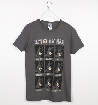 Men's The Many Moods of Batman T-Shirt Men's The Many Moods of Batman T-Shirt