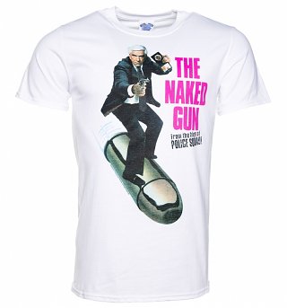 Men's The Naked Gun Movie Poster T-Shirt Men's The Naked Gun Movie Poster T-Shirt