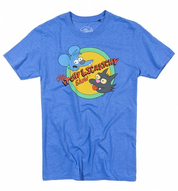 Men's The Simpsons Itchy and Scratchy T-Shirt Men's The Simpsons Itchy and Scratchy T-Shirt