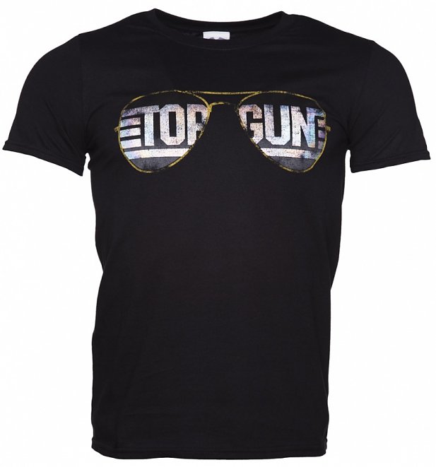 Men's Top Gun Aviators Holographic T-Shirt Men's Top Gun Aviators Holographic T-Shirt