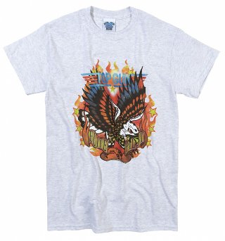 Men's Top Gun Elite Pilot Eagle Ash Grey T-Shirt Men's Top Gun Elite Pilot Eagle Ash Grey T-Shirt