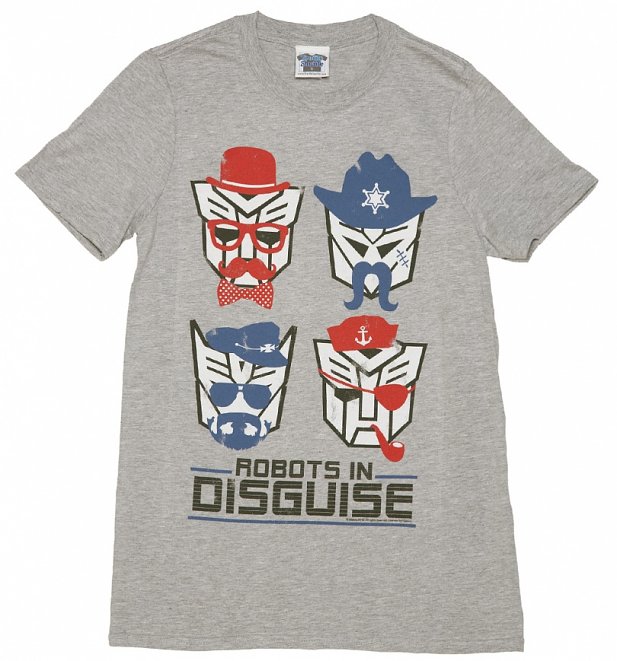 Men's Transformers Retro Robots in Disguise T-Shirt