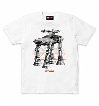 Men's White Future Wars T-Shirt from Chunk Men's White Future Wars T-Shirt from Chunk