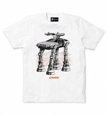 Men's White Future Wars T-Shirt from Chunk Men's White Future Wars T-Shirt from Chunk