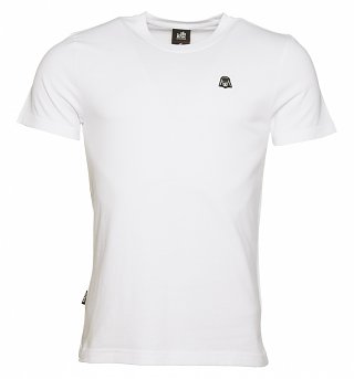 Men's White Star Wars Darth Vader Crest T-Shirt from Chunk Men's White Star Wars Darth Vader Crest T-Shirt from Chunk