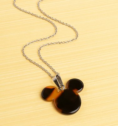 Mickey Mouse Tortoiseshell Necklace Mickey Mouse Tortoiseshell Necklace