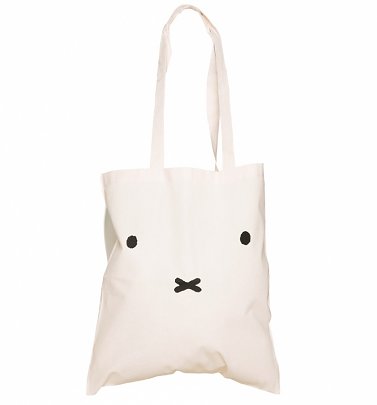 Miffy Face Canvas Tote Bag Miffy Face Canvas Tote Bag