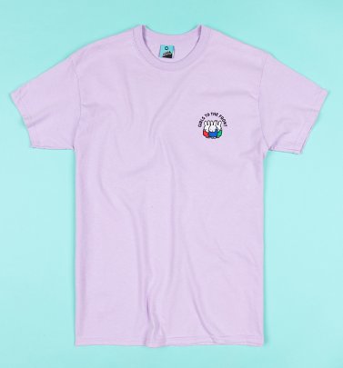 Miffy Girls To The Front Embroidered Orchid T-Shirt Miffy Girls To The Front Embroidered Orchid T-Shirt