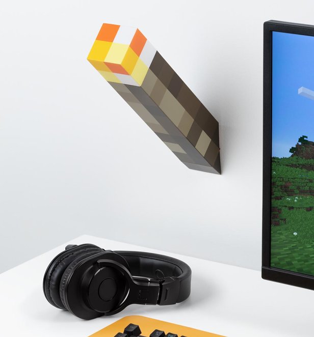 Minecraft Torch Wall Light
