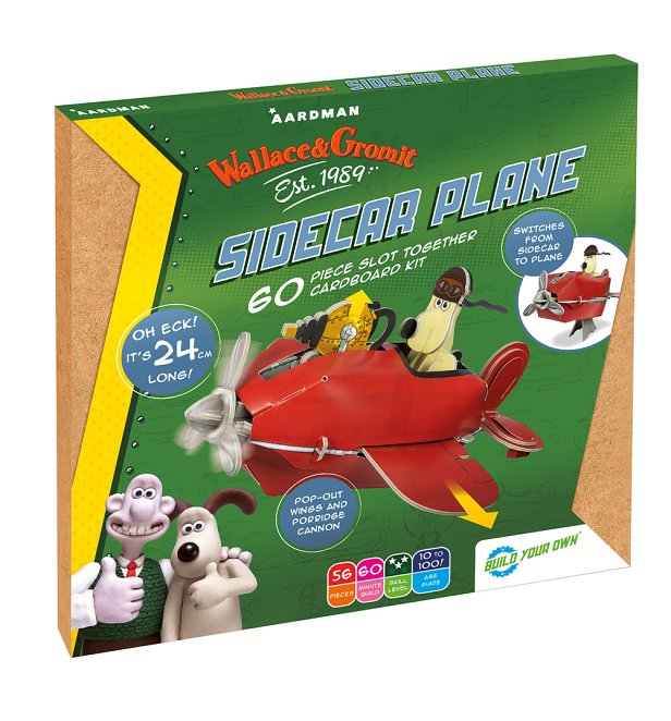 Mini Build Your Own Wallace and Gromit Sidecar Plane