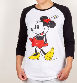 Minnie Mouse Baseball T-Shirt Minnie Mouse Baseball T-Shirt