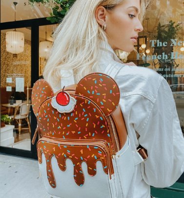 Mickey Mouse Cherry Popsicle Disney Mini Backpack from Danielle Nicole Mickey Mouse Cherry Popsicle Disney Mini Backpack from Danielle Nicole