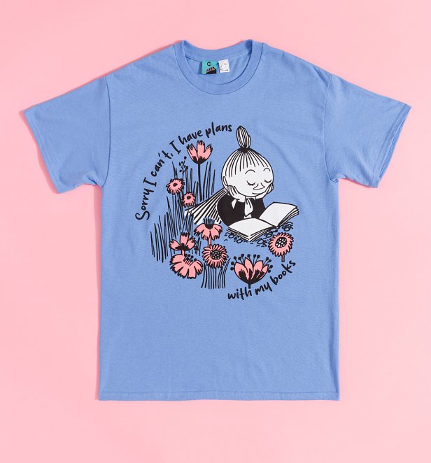 Moomin 80th Anniversary Mymble Carolina Blue T-Shirt Moomin 80th Anniversary Mymble Carolina Blue T-Shirt