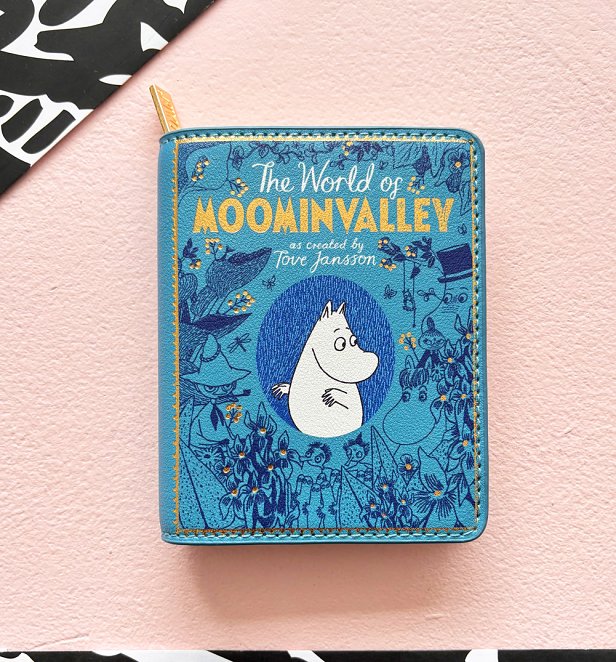 Moomin Blue Book Wallet Moomin Blue Book Wallet