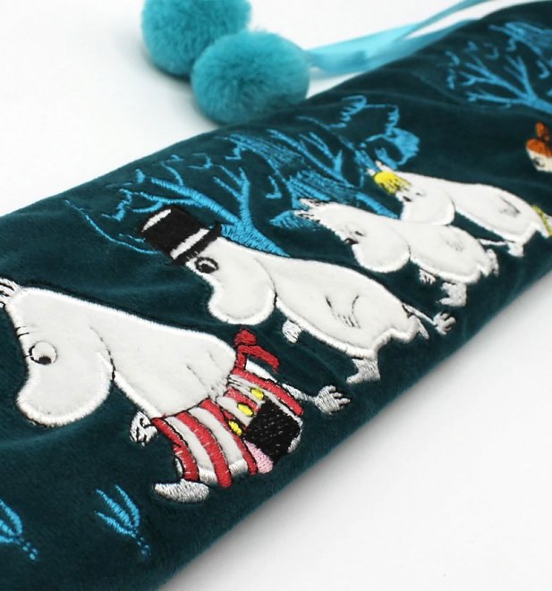 Moomin Family Long Velvet Hot Water Bottle