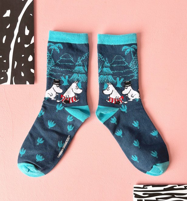 Moomin Forest Socks from House Of Disaster