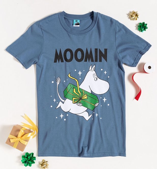 Moomin Gift Indigo T-Shirt