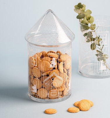 Moomin House Glass Jar with Lid Moomin House Glass Jar with Lid