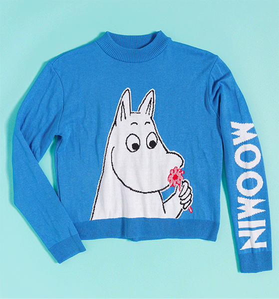 Moomin Knitted Blue Jumper