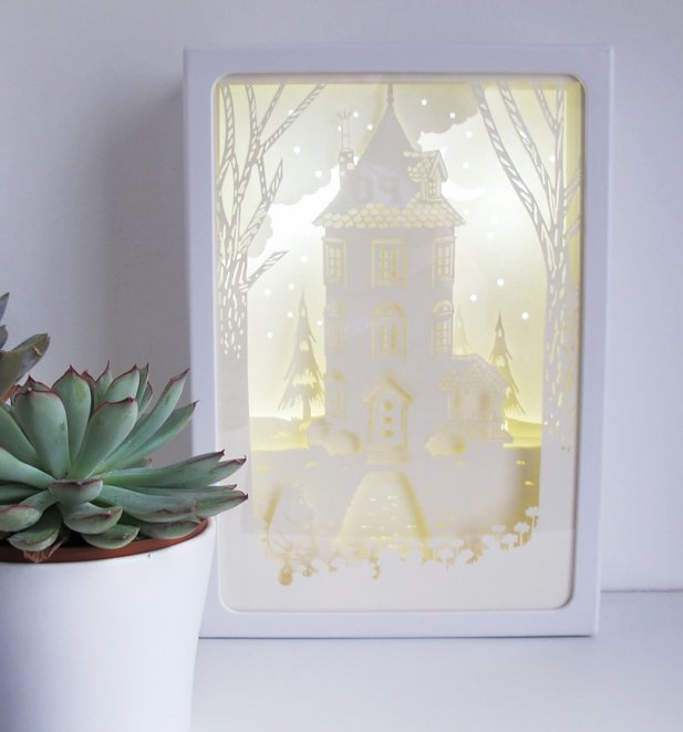 Moomin Moominhouse Shadow Box Light from House of Disaster Moomin Moominhouse Shadow Box Light from House of Disaster