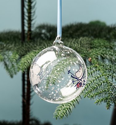 Moomin Moominpapa and Moominmamma Christmas Bauble Moomin Moominpapa and Moominmamma Christmas Bauble