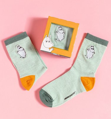 Moomin Moomintroll Sparkly Glitter Socks